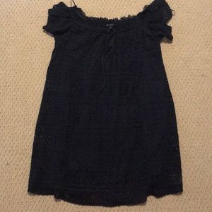 Off the shoulder lace dress